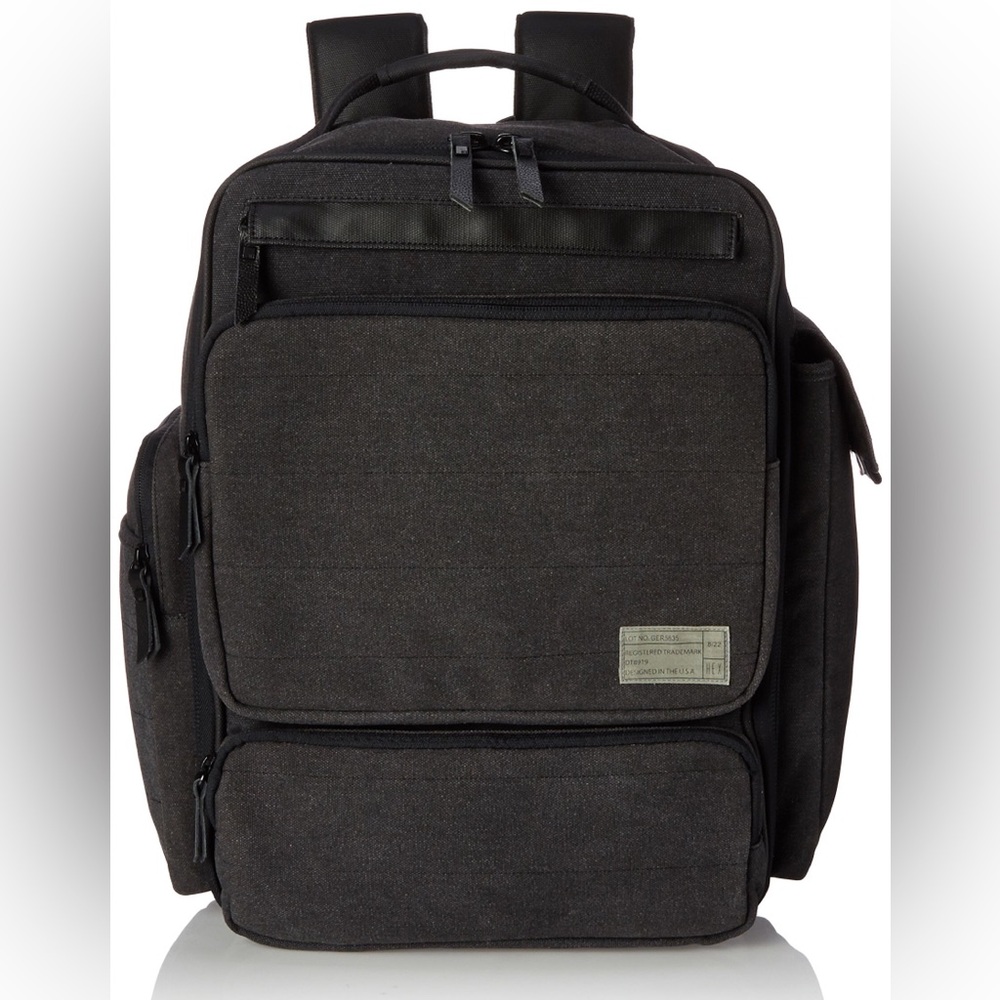 Hex co-ed Gray BackPack Large Multi Pocket Use